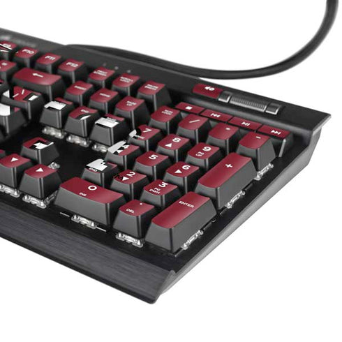 University of South Carolina Gamecocks Red K95 RGB PLATINUM Mechanical Gaming Keyboard Skin