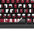 University of South Carolina Gamecocks Red K95 RGB PLATINUM Mechanical Gaming Keyboard Skin