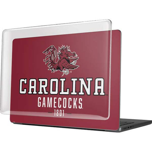 University of South Carolina Gamecocks Red MacBook Pro 14in (2021-24) Case plus Skin