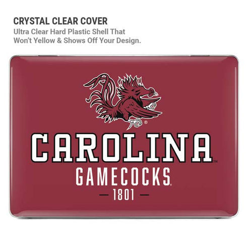 University of South Carolina Gamecocks Red MacBook Pro 14in (2021-24) Case plus Skin