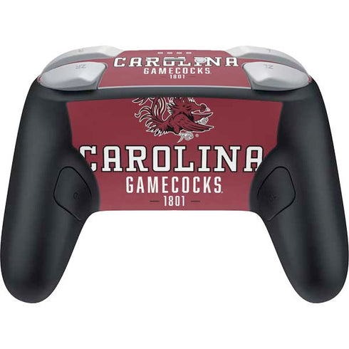 University of South Carolina Gamecocks Red Nintendo Switch 2 (2025) Pro Controller Skin