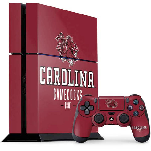 University of South Carolina Gamecocks Red PlayStation PS4 Skins