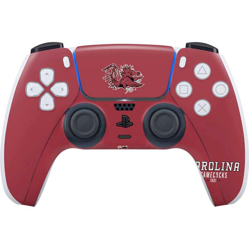 University of South Carolina Gamecocks Red PlayStation PS5 Skins