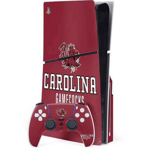 University of South Carolina Gamecocks Red PlayStation PS5 Skins