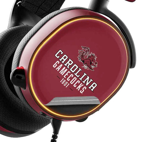 University of South Carolina Gamecocks Red SteelSeries Arctis 3 Skin
