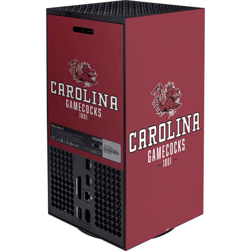 University of South Carolina Gamecocks Red XBox Series X Digital Edition Bundle Skin
