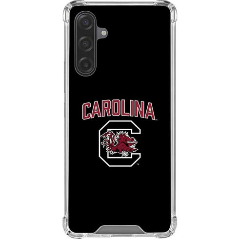 University of South Carolina Athletic Text & Logo Galaxy A17 Clear Case