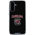 University of South Carolina Athletic Text & Logo Galaxy A36 5G Clear Case