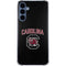 University of South Carolina Athletic Text & Logo Galaxy A55 5G Clear Case