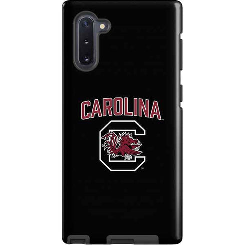 University of South Carolina Athletic Text & Logo Galaxy Cases