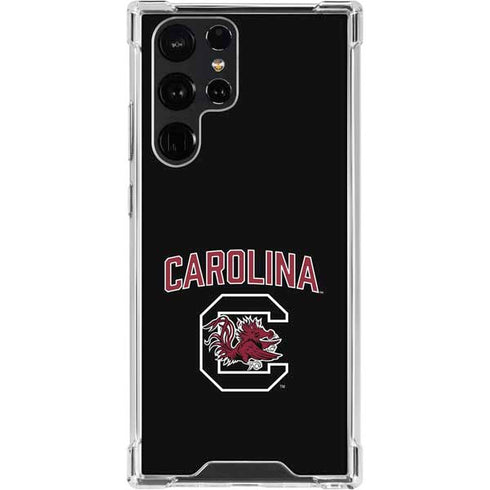University of South Carolina Athletic Text & Logo Galaxy S23 Ultra Clear Case