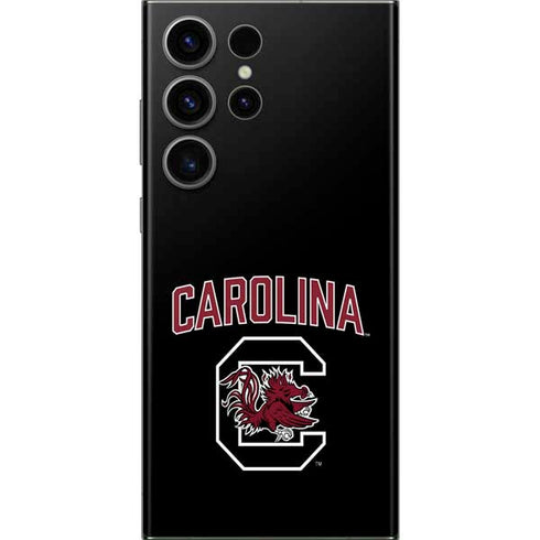 University of South Carolina Athletic Text & Logo Galaxy Skins