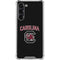 University of South Carolina Athletic Text & Logo Galaxy S24 FE Clear Case