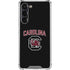 University of South Carolina Athletic Text & Logo Galaxy S24 FE Clear Case
