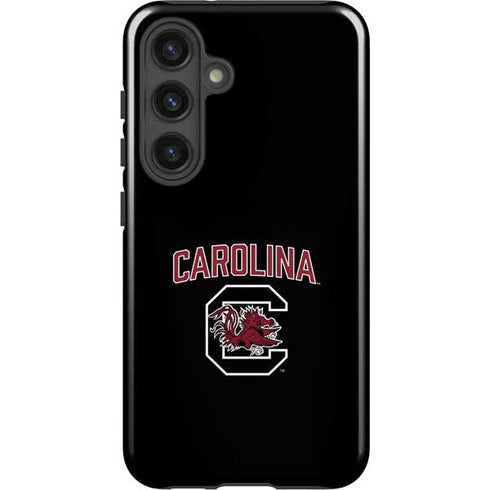 University of South Carolina Athletic Text & Logo Galaxy S25 Plus Impact Case