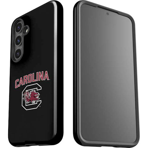 University of South Carolina Athletic Text & Logo Galaxy S25 Plus Impact Case