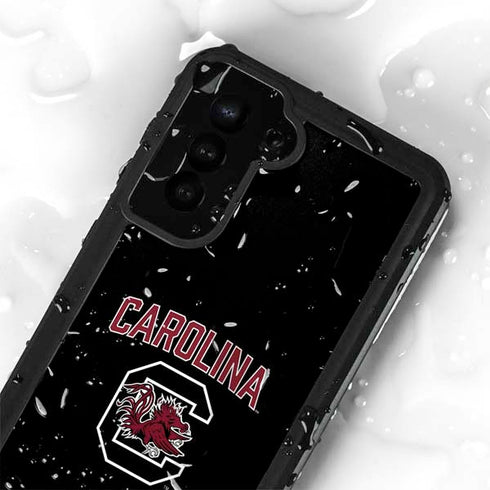 University of South Carolina Athletic Text & Logo Galaxy S24 Plus Waterproof Case
