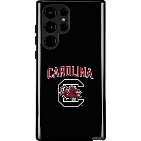 University of South Carolina Athletic Text & Logo Galaxy S25 Ultra Impact Case