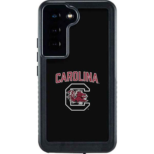 University of South Carolina Athletic Text & Logo Galaxy S24 Waterproof Case