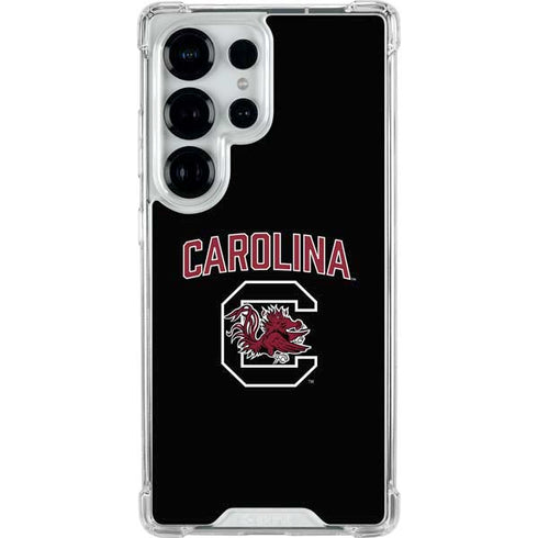 University of South Carolina Athletic Text & Logo Galaxy S25 Ultra Clear Case