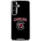 University of South Carolina Athletic Text & Logo Galaxy S26 Clear Case
