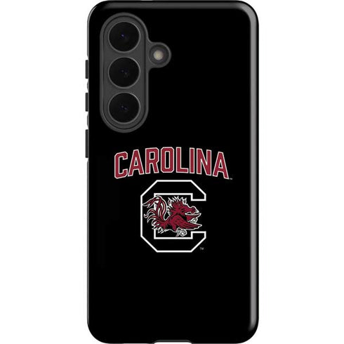 University of South Carolina Athletic Text & Logo Galaxy S26 Impact Case