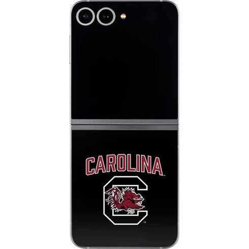 University of South Carolina Athletic Text & Logo Galaxy Z Flip6 Skin