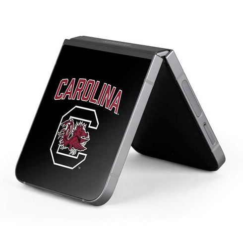 University of South Carolina Athletic Text & Logo Galaxy Z Flip6 Skin