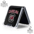 University of South Carolina Athletic Text & Logo Galaxy Z Flip6 Clear Case