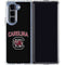 University of South Carolina Athletic Text & Logo Galaxy Z Fold5 5G Clear Case