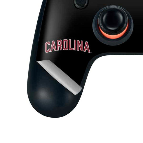 University of South Carolina Athletic Text & Logo Google Stadia Controller Skin
