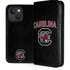 University of South Carolina Athletic Text & Logo iPhone 15 Folio Case