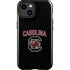 University of South Carolina Athletic Text & Logo iPhone 15 Impact Case