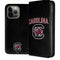 University of South Carolina Athletic Text & Logo iPhone 15 Pro Max Folio Case