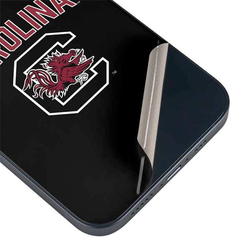 University of South Carolina Athletic Text & Logo iPhone 15 Skin