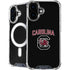 University of South Carolina Athletic Text & Logo iPhone 16 Plus MagSafe Case