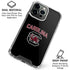 University of South Carolina Athletic Text & Logo iPhone 16 Pro Clear Case