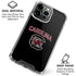 University of South Carolina Athletic Text & Logo iPhone 16 Pro Max Clear Case