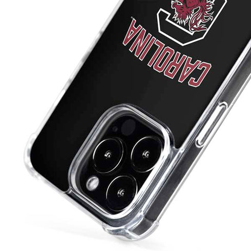 University of South Carolina Athletic Text & Logo iPhone 16 Pro Max MagSafe Case