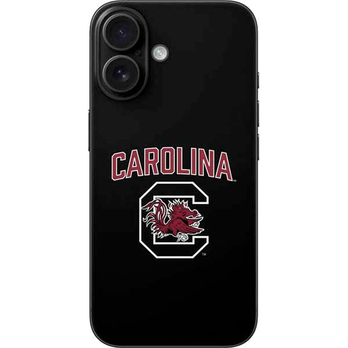 University of South Carolina Athletic Text & Logo iPhone 16 Skin