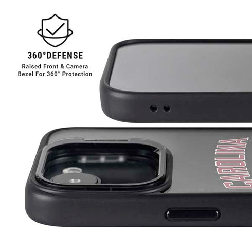 University of South Carolina Athletic Text & Logo iPhone 16e Kickstand Case