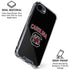 University of South Carolina Athletic Text & Logo iPhone 16e Clear Case