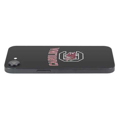 University of South Carolina Athletic Text & Logo iPhone 16e Skin