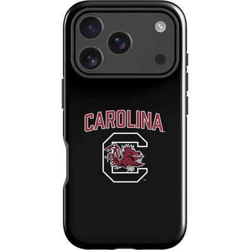 University of South Carolina Athletic Text & Logo iPhone 18 Pro Impact Case