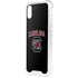 University of South Carolina Athletic Text & Logo iPhone XS Clear Case