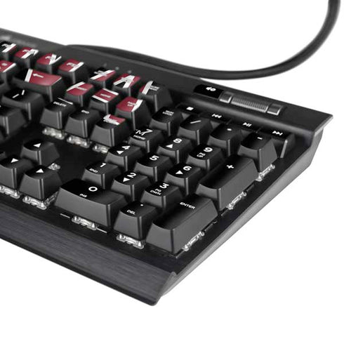 University of South Carolina Athletic Text & Logo K95 RGB PLATINUM Mechanical Gaming Keyboard Skin