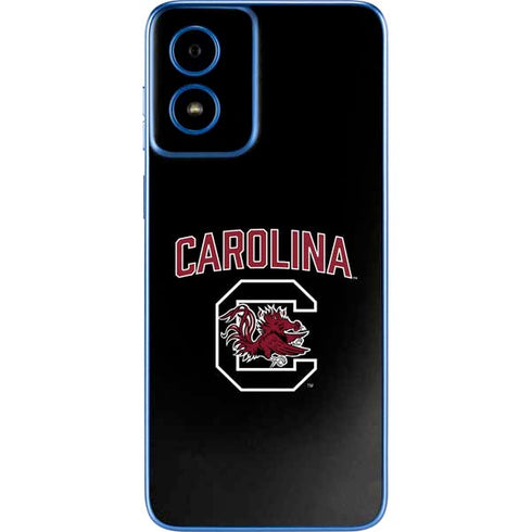 University of South Carolina Athletic Text & Logo Moto G Play 4G (2024) Skin
