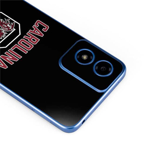 University of South Carolina Athletic Text & Logo Moto G Play 4G (2024) Skin