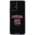 University of South Carolina Athletic Text & Logo Moto G Power 5G (2024) Clear Case