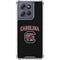 University of South Carolina Athletic Text & Logo Moto G Power 5G (2025) Clear Case